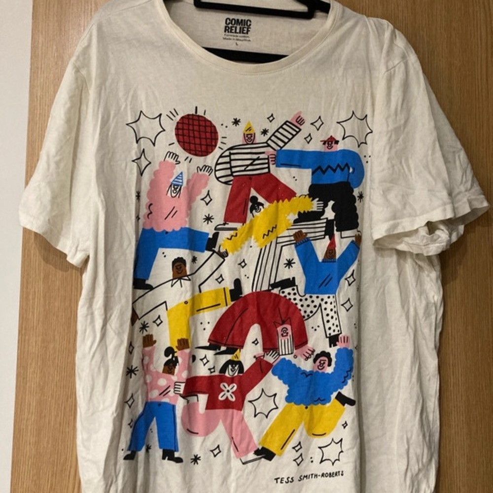 Graphic T-Shirt with Colorful Design